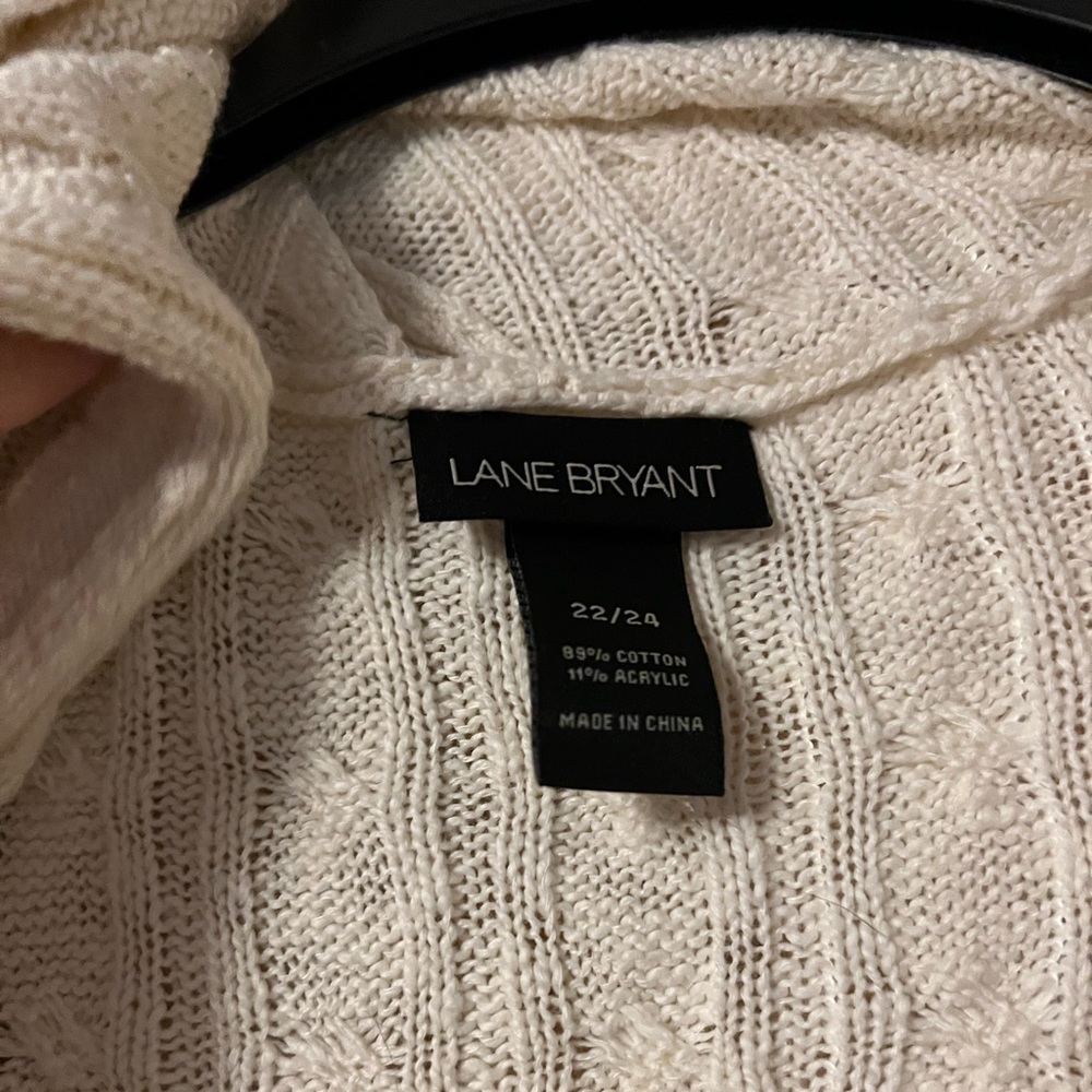 Cable Knit Button-Up Sweater - Picture 3 of 4